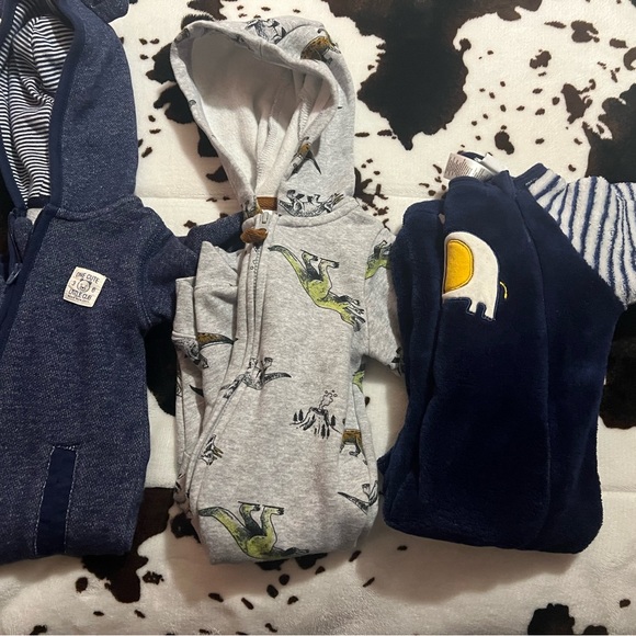 Carter’s Baby Boy FLEECE Pajamas 6months - Picture 6 of 6